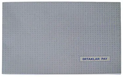 PASİF DİLMAN PAY DEFTERİ KARTON KAPAK 22x31.5 40 YP NUMARALI 5367