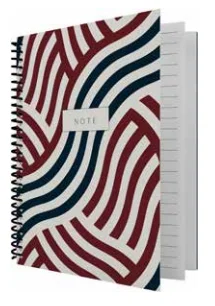 DİLMAN DEFTER ÇİZGİ SERİSİ 1. HAMUR DİKİŞLİ SERT KAPAK 16x22 120 YP KARELİ 6436