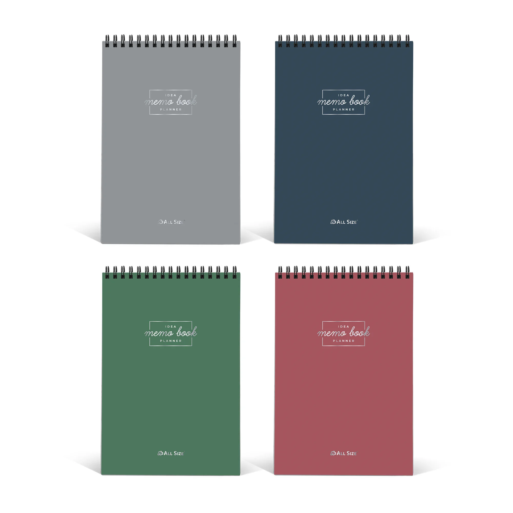 HERBOY ALL SIZE MEMO BOOK SPİRALLİ DİK PREMIUM SERT KAPAK A5 KARELİ ALL-6508