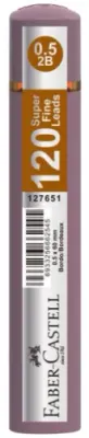 FABER MİN GRIP 0.5MM 2B 60MM 120Lİ BORDO 127631