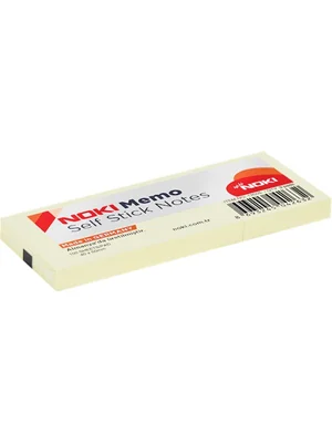 NOKİ MEMO 40x50 YAPIŞKAN NOT KAĞIDI 3 LÜ 12005