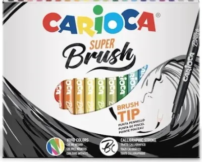 CARIOCA KEÇELİ BOYA FIRÇA UÇLU SÜPER 20 Lİ 42968