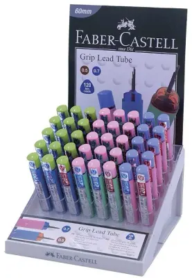 FABER MİN GRIP SOFT 05-0.7MM 2B 60MM 120Lİ SOFT T KOMBO STAND 90 LI 127659
