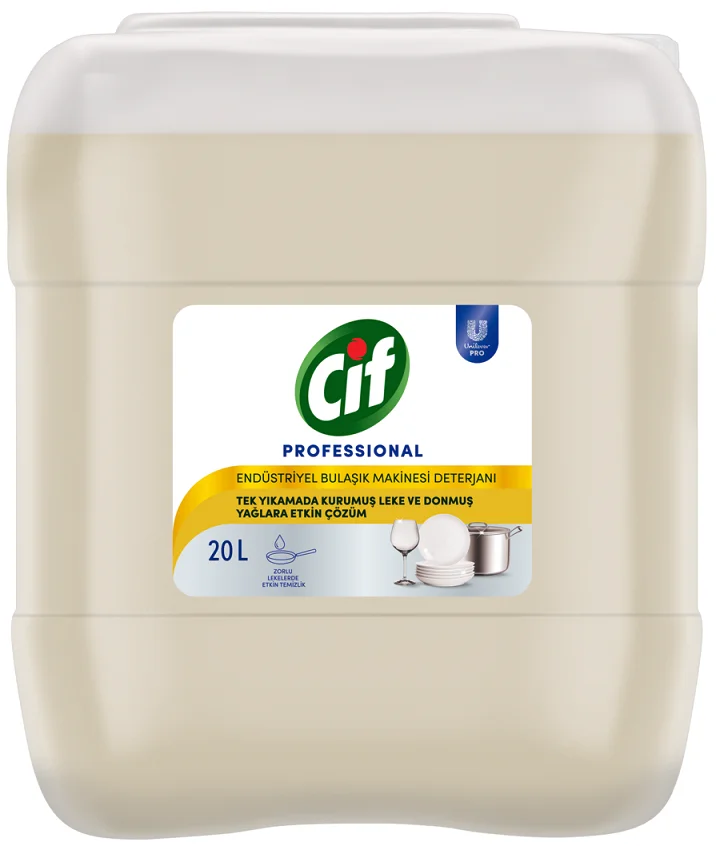 CİF PROFESSIONAL ENDÜSTRİYEL BULAŞIK MAKİNESİ DETERJANI 20L 65215894