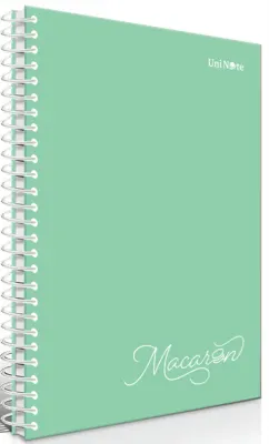 ÇINAR DEFTER 17x24 PASTEL SPİRALLİ SERT KAPAK 120 YP. DÜZ 55173