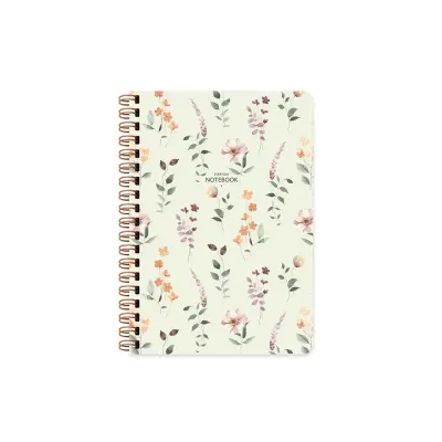 KESKİN DEFTER ÇİÇEK A5 SPİRALLİ SERT KAPAK 96 YP. ÇİZGİLİ 418943