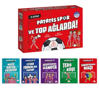 NESİL ÇOCUK - PATATESSPOR VE TOP AĞLARDA SETİ 5 KİTAP + SK