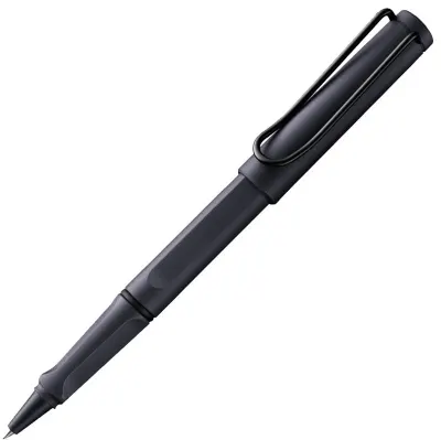 LAMY ROLLER KALEM SAFARI METAL KLIPS STEEL BLACK 3E2-SB