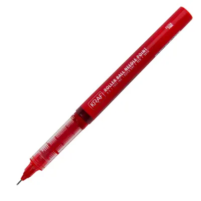 KRAF ROLLER KALEM İĞNE UÇ 0.5mm 301G KIRMIZI