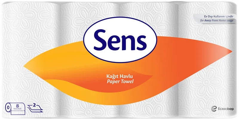 SENS HAVLU 21.5 CM 8 Lİ 1.79 KG (KOLİ=8 Lİ x 3 PK) 7902455