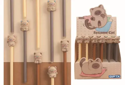 GIPTA JEL KALEM CUTE CAT SİLİNEBİLİR 24 LÜ K426400