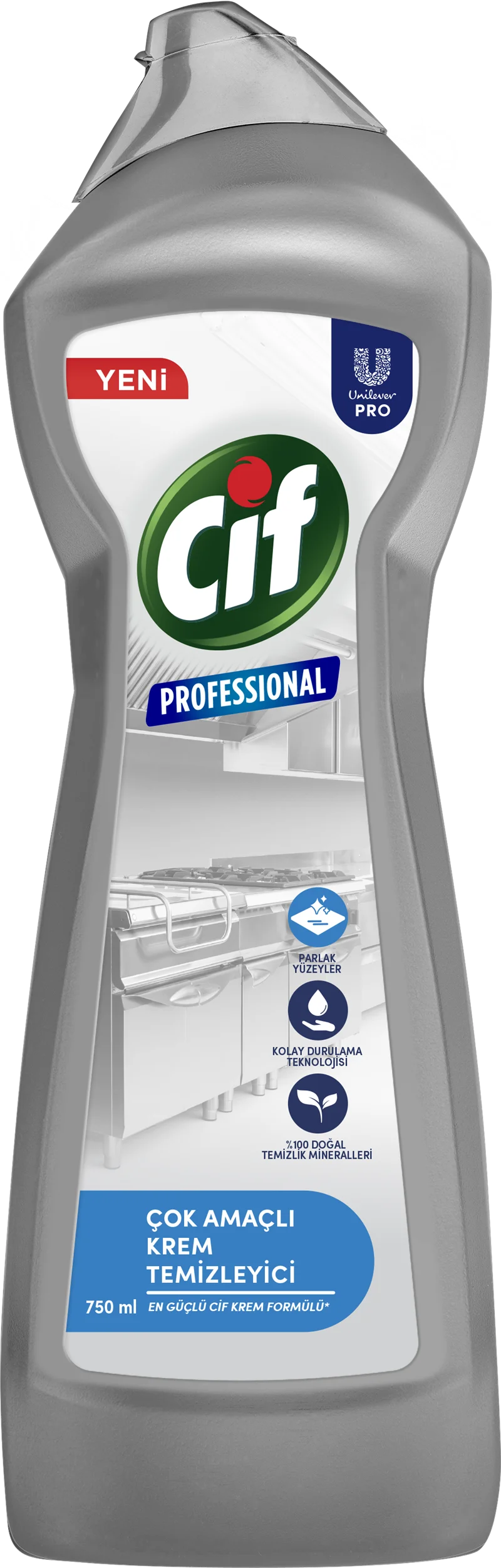 CİF PROFESSIONAL ÇOK AMAÇLI KREM TEMİZLEYİCİ 750 ML 69987046