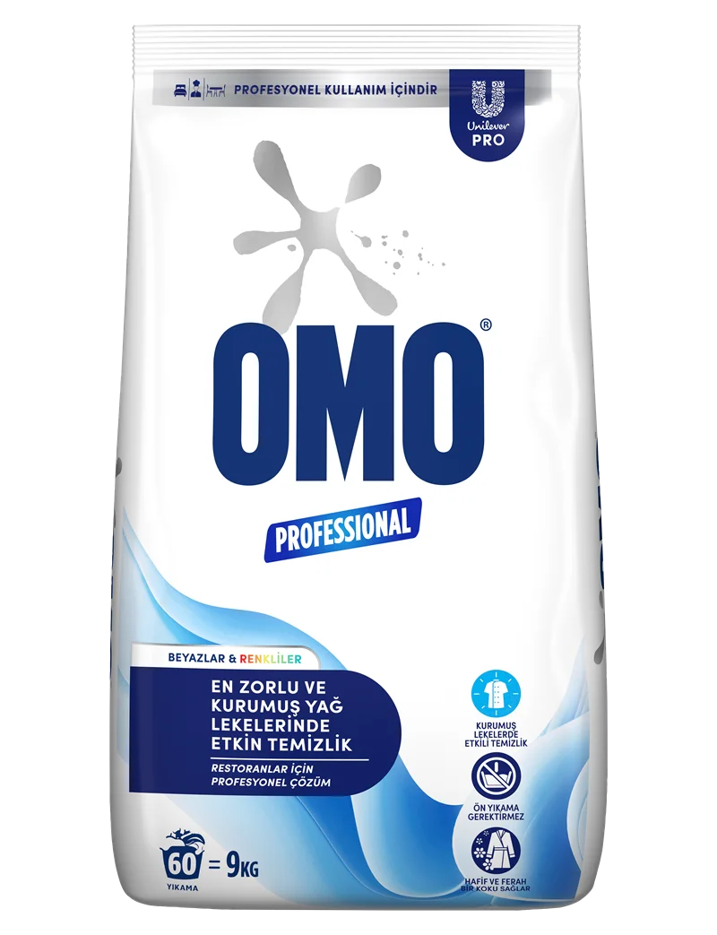 OMO PROFESSIONAL TOZ ÇAMAŞIR DETERJANI 9 KG - RESTORANLAR İÇİN 62729770