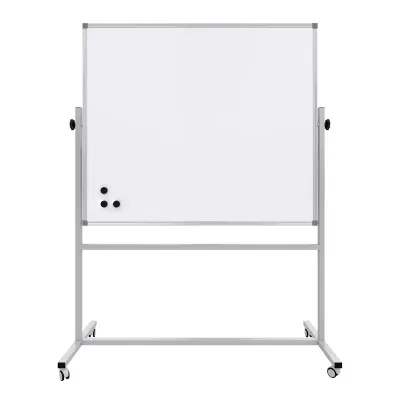 PANDA YAZI TAHTASI TEKERKLİ MOBİL 360° DÖNERLİ MIKNATIS YÜZEY 120x140 PAN 571