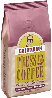 MEHMET EFENDİ FİLTRE KAHVE COLOMBIAN 250g PRESS POT