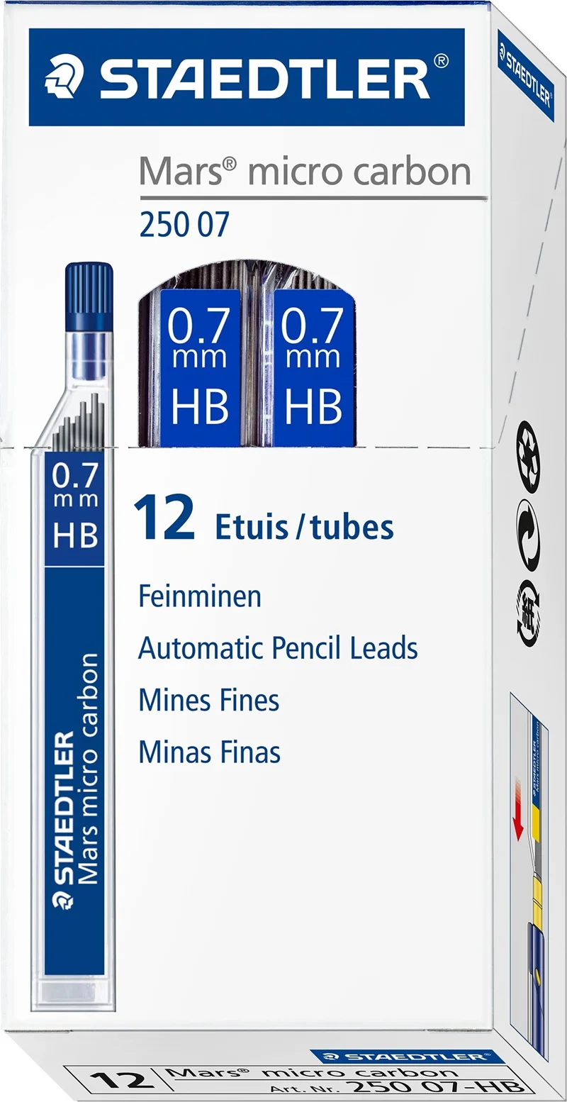 STAEDTLER MARS MICRO CARBON MİN 0.7 HB 250 07-HB