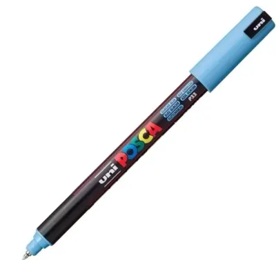 UNİ POSTER MARKÖRÜ POSCA PC-1MR 0.7 BUZ MAVİSİ