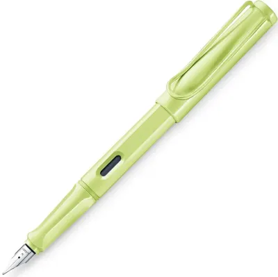 LAMY DOLMA KALEM SAFARI 2023 ÖZEL ÜRETİM RENGİ SPRINGGREEN M UÇ 0D0-SG-M