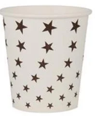 ASORTY BARDAK KAĞIT 7 OZ ECO 3.000 ADET YILDIZ DESEN 004619