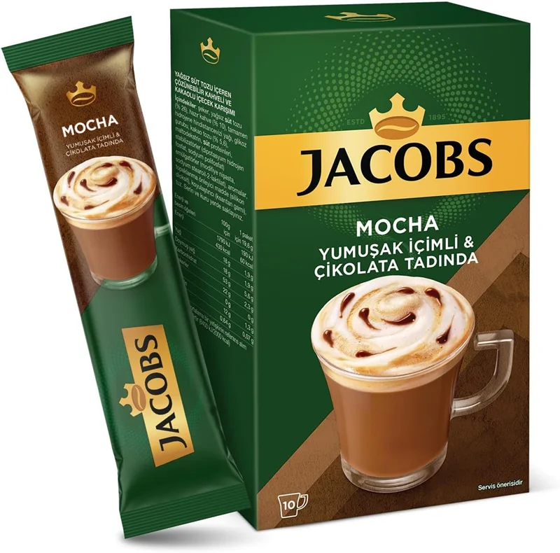 JACOBS MOCHA ÖZEL KAHVE KARIŞIMI 19.6 x 10 LU 4091178