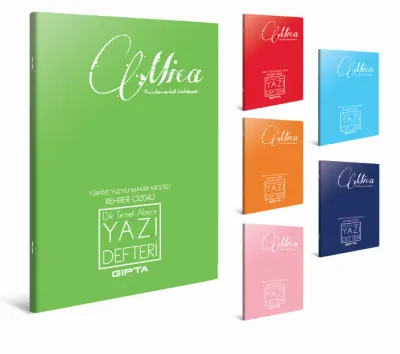GIPTA GÜZEL YAZI DEFTERİ MICA DİK A5 TEL DİKİŞLİ PP KAPAK 40 YP. 7333