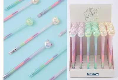 GIPTA JEL KALEM CAT RAINBOW RENKLİ 24 LÜ K426200