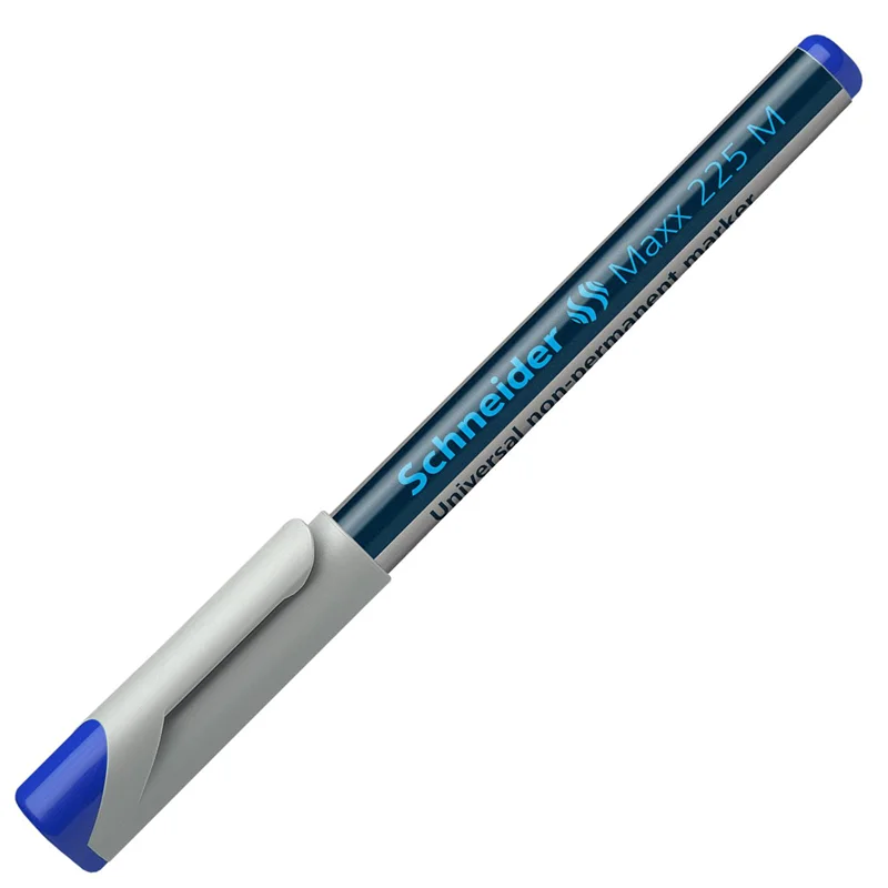 SCHNEIDER ASETAT KALEMİ MAXX 225 M SİLİNEBİLİR 1.0 MAVİ SCP08