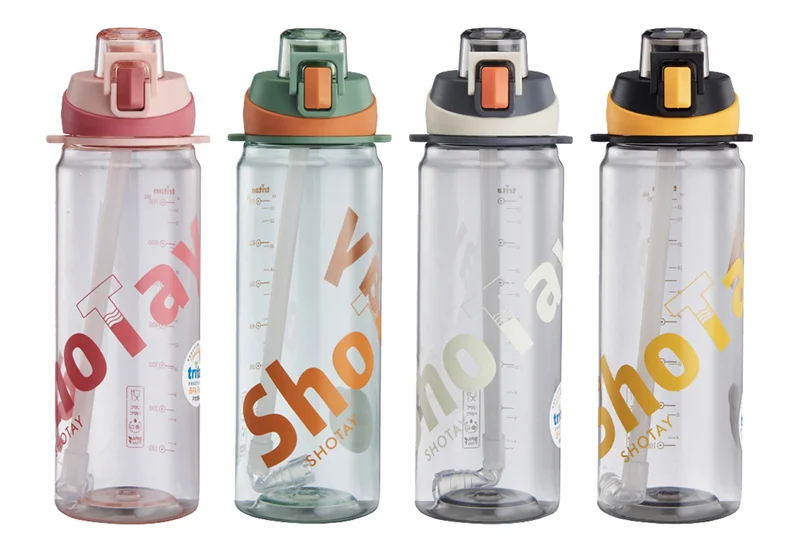SHOTAY MATARA TRITAN 900 ML HANDLE (4 ASS.) SHT-ST-6627