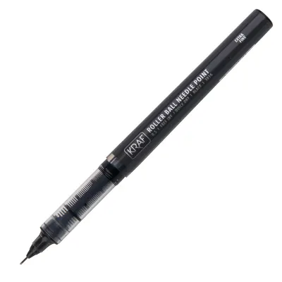 KRAF ROLLER KALEM İĞNE UÇ 0.5mm 301G SİYAH