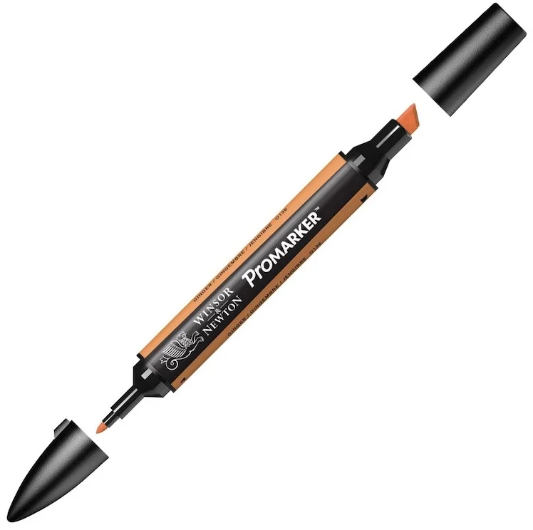 W&amp;N PROMARKER KALEM GINGER 287 (O136) WN-0203287