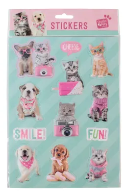 DOLPHIN STICKER 3D STUDIO PETS PT-4673 (Best)