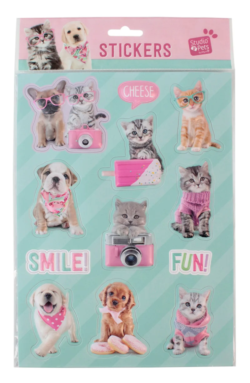 DOLPHIN STICKER 3D STUDIO PETS PT-4673 (Best)