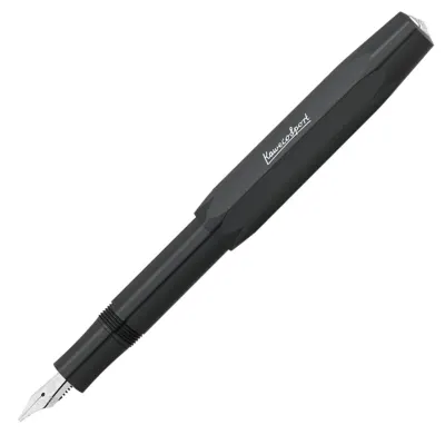 KAWECO KALİGRAFİ KALEMİ KLASİK SPORT SİYAH 1.5 10000650
