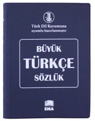EMA KİTAP - TÜRKÇE BÜYÜK SÖZLÜK (BİALA KAPAK) (Best)
