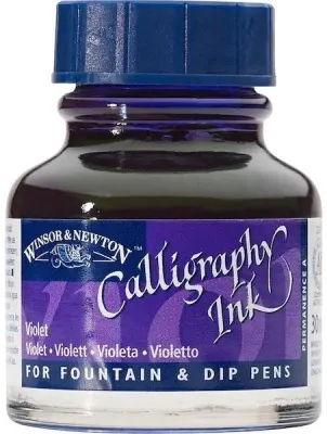 W&N KALİGRAFİ MÜREKKEBİ CALLIGRAPHY INK 30 ML VIOLET 688 WN-1111688