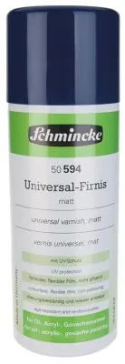 SCHMİNCKE UNİVERSAL VARNİSH GENEL AMAÇLI UV KORUMALI MAT FİNAL SPREY VERNİK 400 ML 50594 50594042