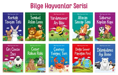 BICIRIK - BİLGİ HAYVANLAR SERİSİ KÜÇÜK BOY 1. SINIF 10 KİTAP+SK