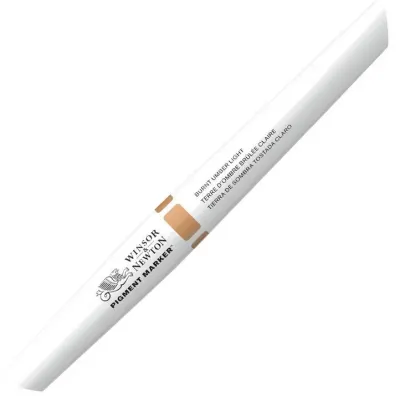 W&N PIGMENT MARKER BURNT UMBER LIGHT 110 WN-0202110