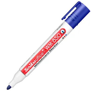 SCRIKSS OFFICE BEYAZ TAHTA KALEMİ WM-850 MAVİ