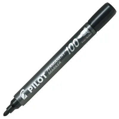 PILOT PERMANENT MARKER YUVARLAK UÇ 100 SCA-100-B SİYAH