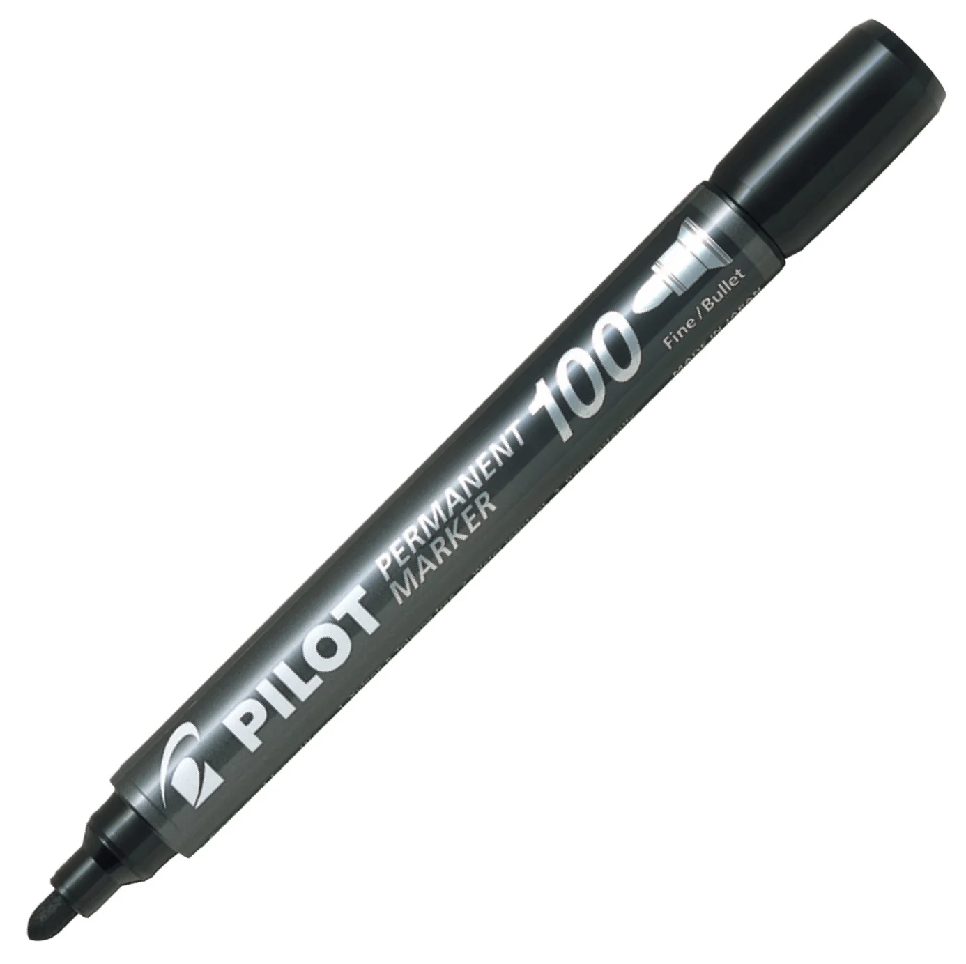 PILOT PERMANENT MARKER YUVARLAK UÇ 100 SCA-100-B SİYAH