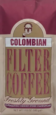 MEHMET EFENDİ FİLTRE KAHVE COLOMBIAN 500g