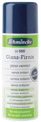 SCHMİNCKE MEDİUM 580 GLOSS VARNİSH UV KORUMALI PARLAK SPREY VERNİK 300 ML 50580040
