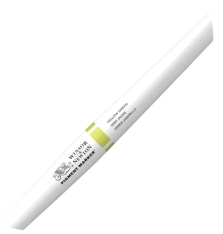 W&N PIGMENT MARKER YELLOW GREEN 073 WN-0202073