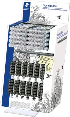 STAEDTLER PIGMENT LINER İNCE UÇLU 60 LI STAND 308 CA60