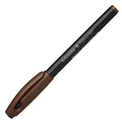 SCHNEIDER FİBER UÇLU KALEM TOPLINER 967 0.4 KAVHERENGİ SCR103Q