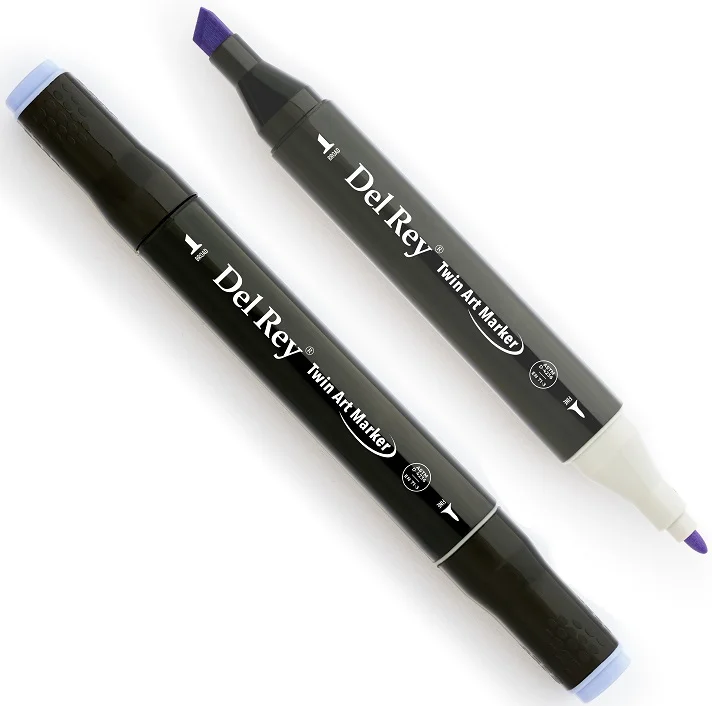 DEL REY GRAFİK MARKÖR TWIN MN-DR145 PALE LAVENDER (Best)