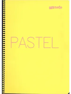 MYNOTE DEFTER FLEX PASTEL PP KAPAK SPİRALLİ A5 40 YP ÇİZGİLİ MFXPA-A540-Ç