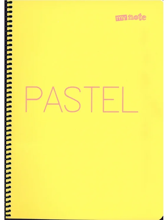 MYNOTE DEFTER FLEX PASTEL PP KAPAK SPİRALLİ A5 40 YP ÇİZGİLİ MFXPA-A540-Ç