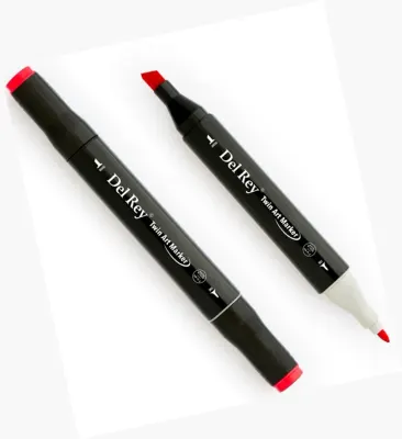 DEL REY GRAFİK MARKÖR TWIN MN-DR010 DEEP RED